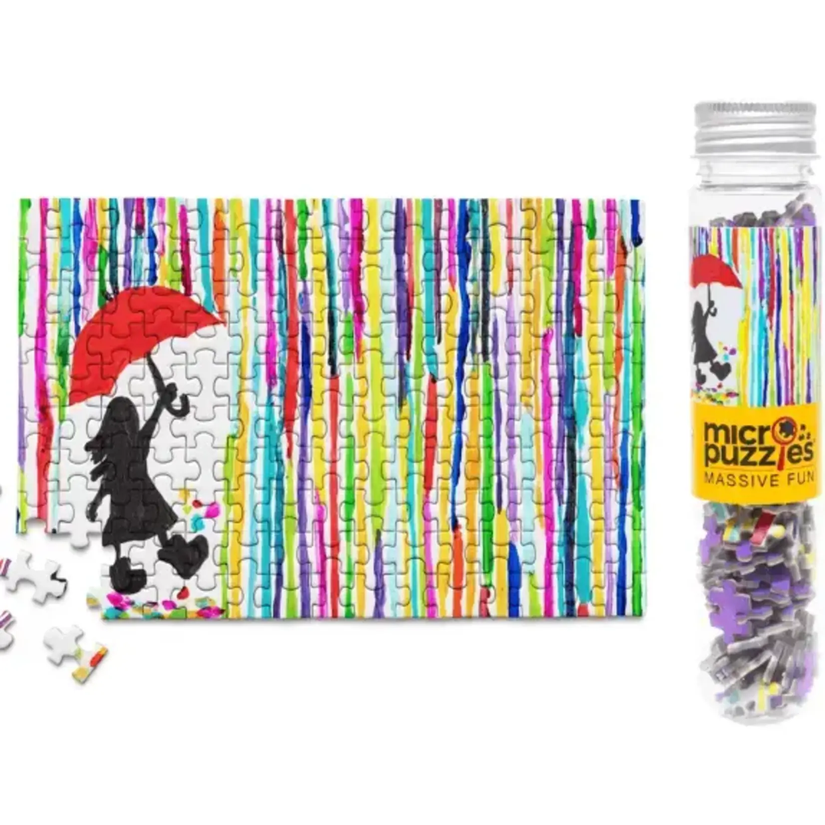 Micro Puzzles Puzzle Regenbogen-Regen