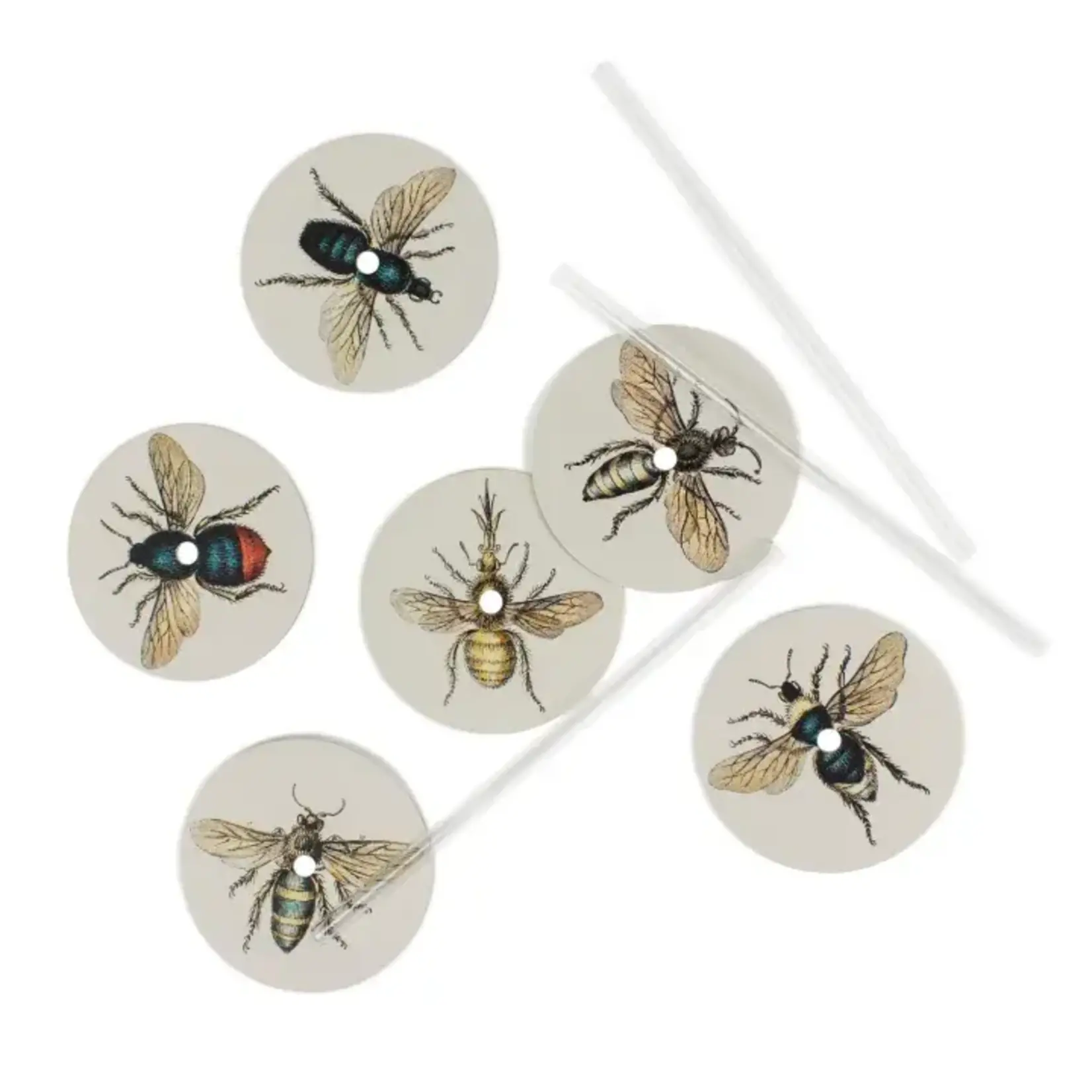 Fidea Design Bierdeckel mit Loch Summ-Summer - Insekten