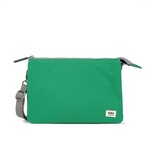 ROKA London Carnaby Crossbody Mountain Green XL Recycled Canvas