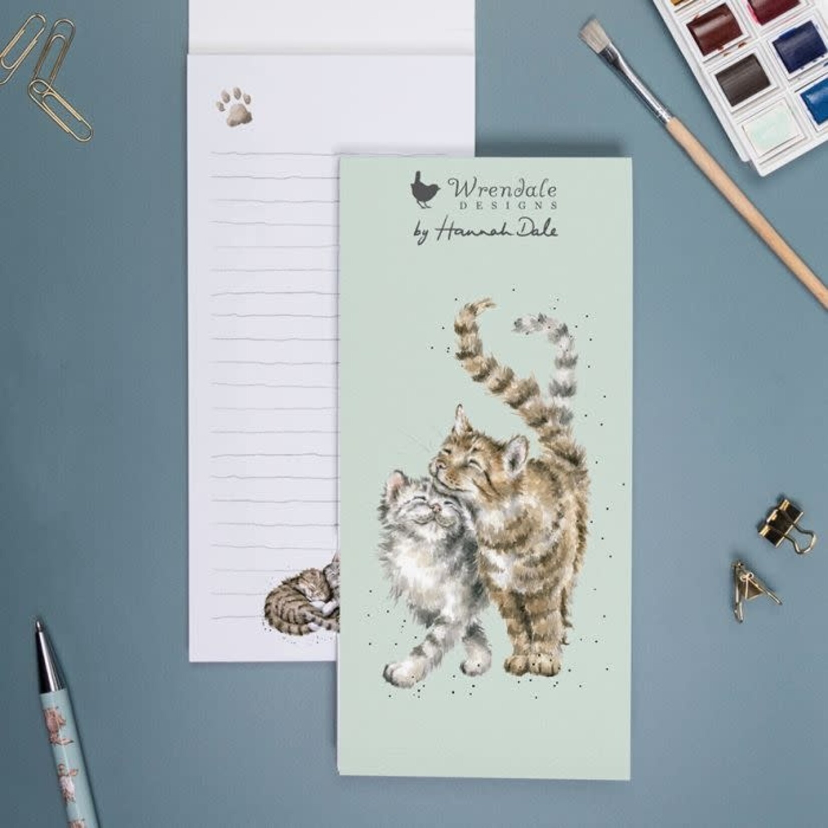 Wrendale Design Einkaufsblock für Katzen „Feline Good“