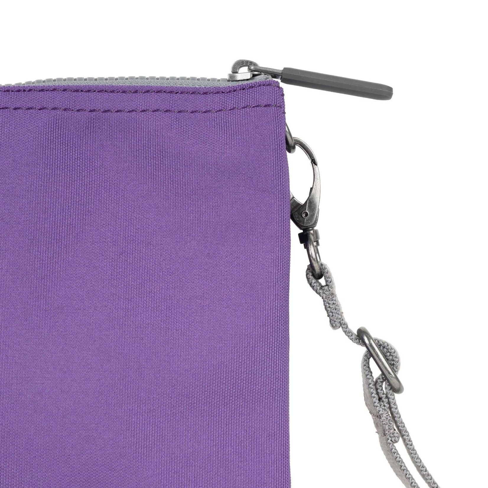 ROKA London Carnaby Crossbody XL Recycled Canvas Imperial Purple