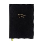 Majoie Notizbuch DIN A5 schwarz Be the change