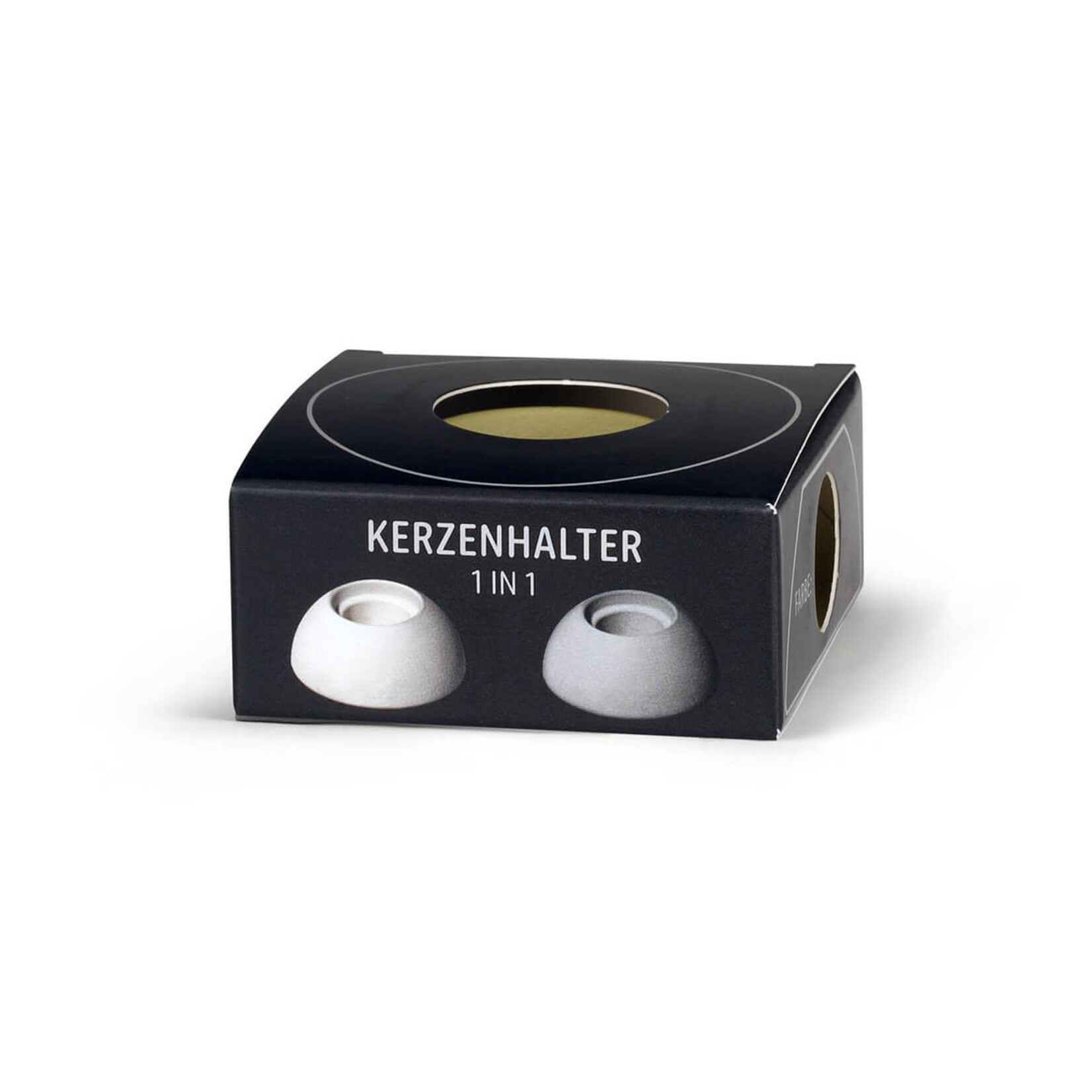 Hongler Kerzen Kerzenhalter 1 IN 1 blau