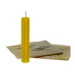 Reisekerze aus Bienenwachs 3er Set