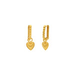 PROTSAAH Creole Pinnacle mit Anhänger gold