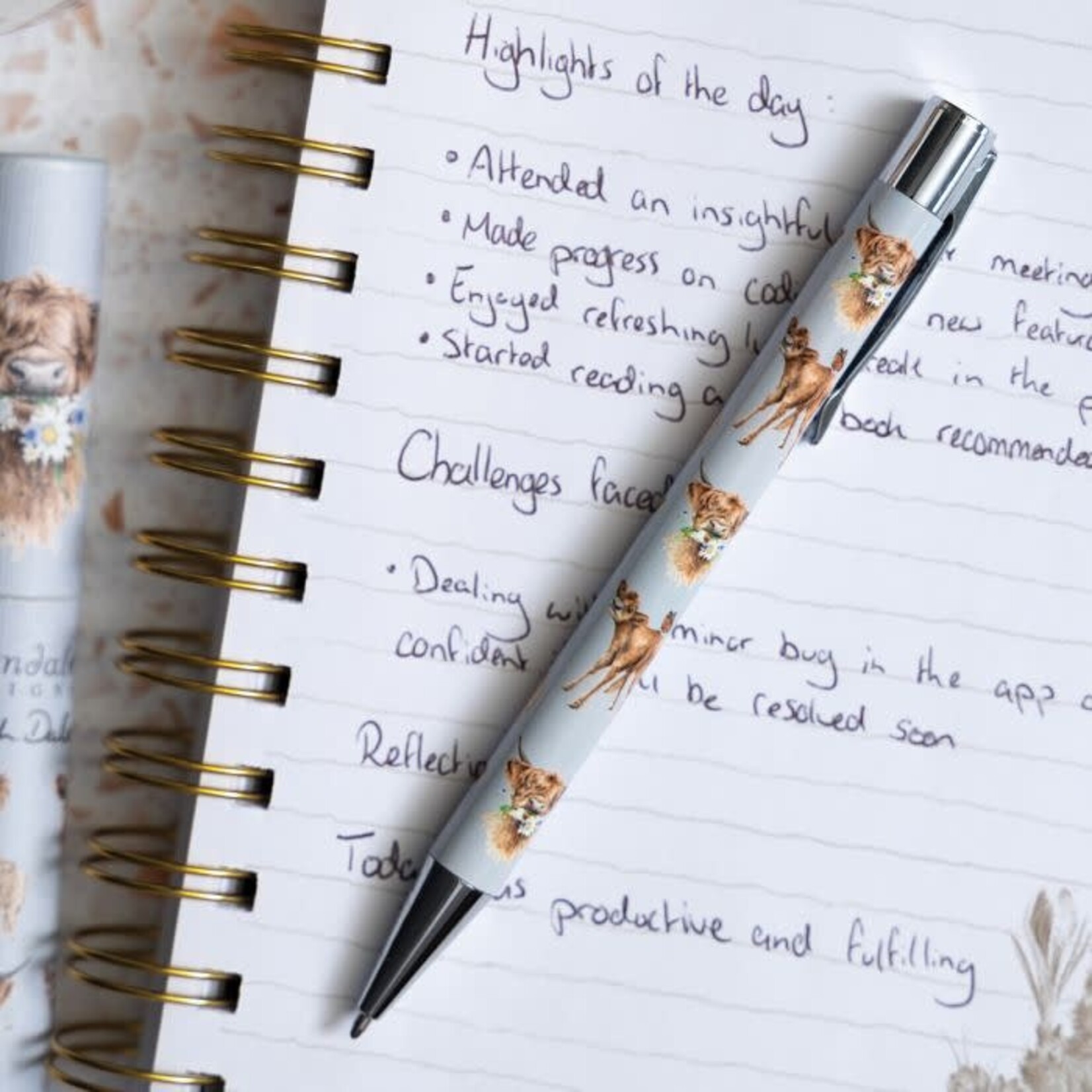 Wrendale Design Stift Pen Rind