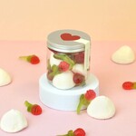 Der Zuckerbäcker Rosen in der Naschdose Süssigkeiten Geschenkdose