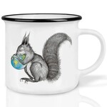 ligarti Keramiktasse – Eichhörnchen Welt