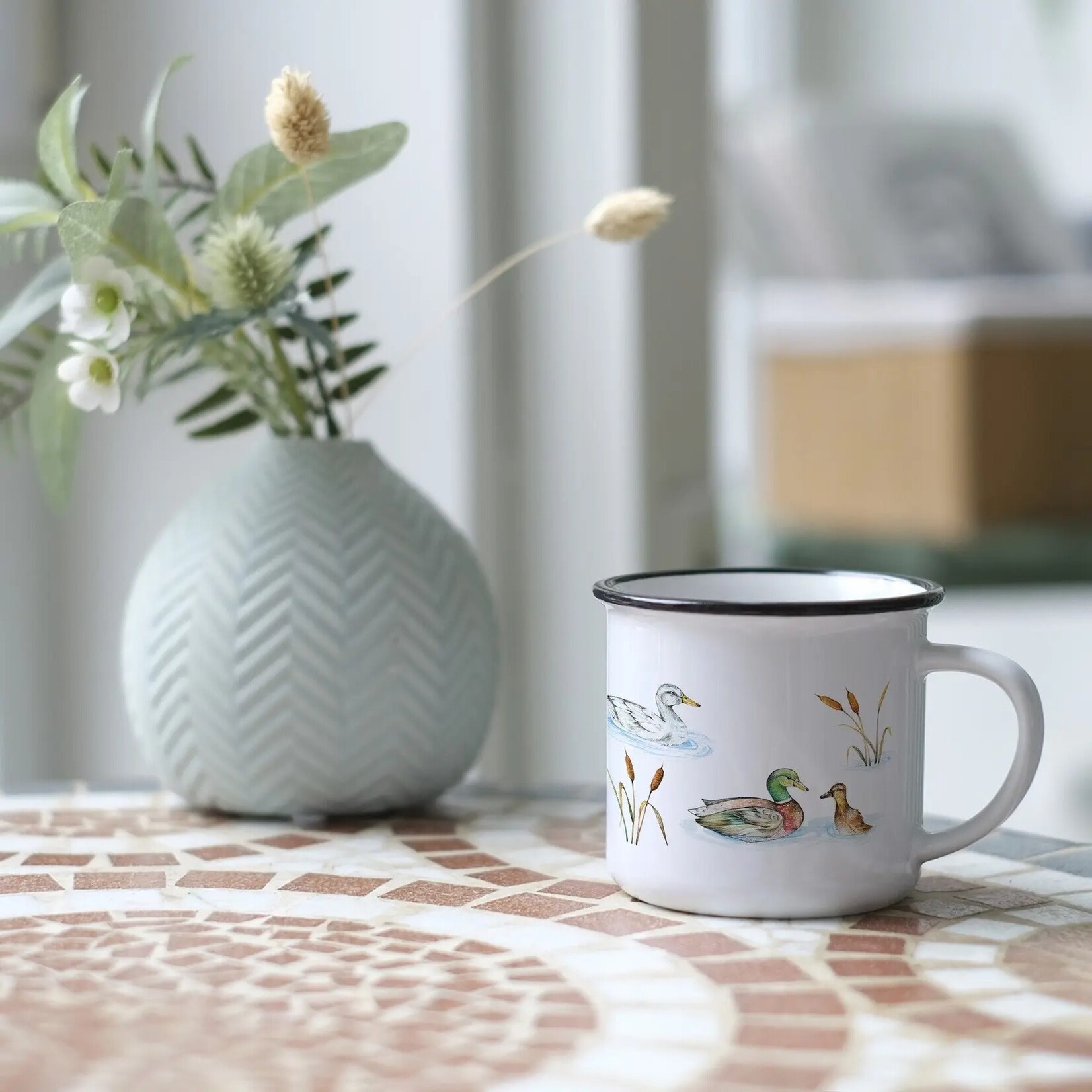 ligarti Keramiktasse – Ententeich