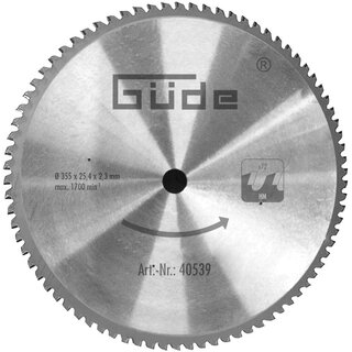 G√ºde G√ºde zaagblad 72T voor GMK 350TA