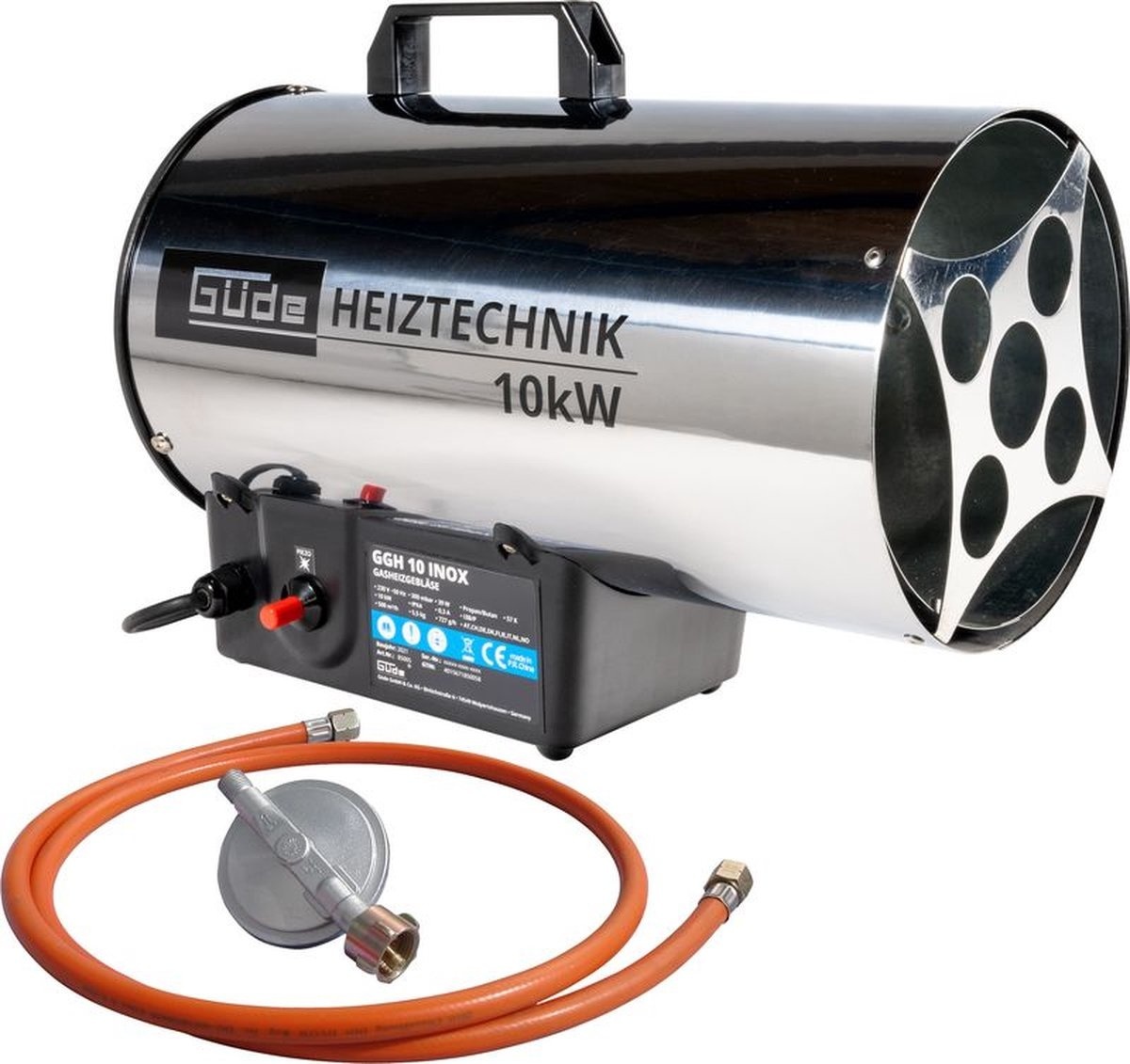 G√ºde G√ºde Heteluchtkanon GGH 10 INOX - 10kW