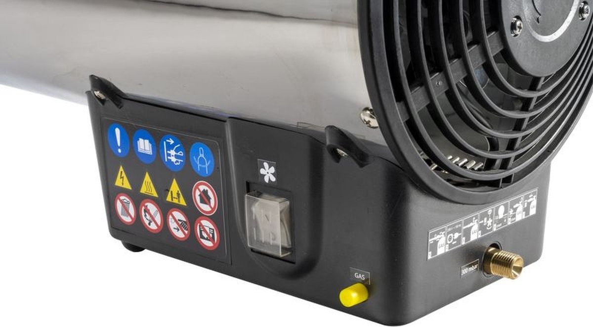 G√ºde G√ºde Heteluchtkanon GGH 10 INOX - 10kW