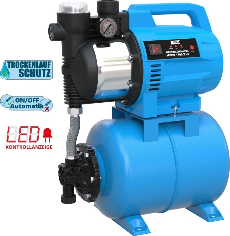 G√ºde G√ºde HWW 1400.2 VF Hydrofoorpomp