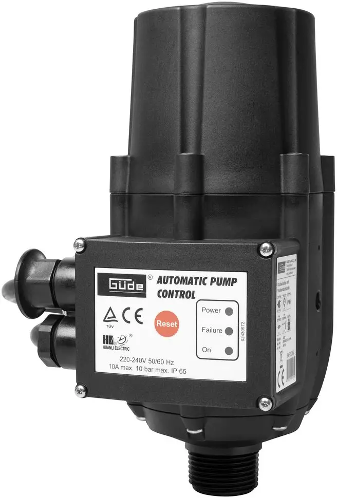 G√ºde G√ºde drukschakelaar met droogloopbeveiliging