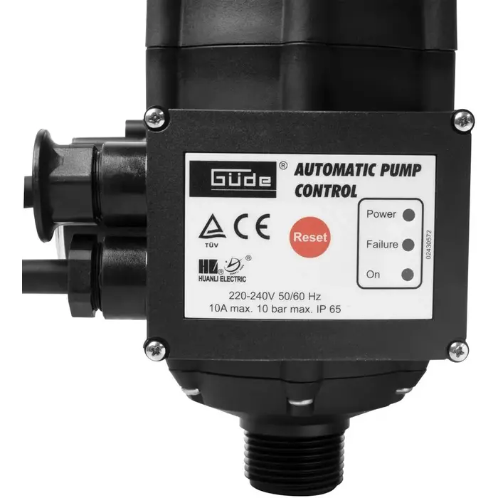 G√ºde G√ºde drukschakelaar met droogloopbeveiliging