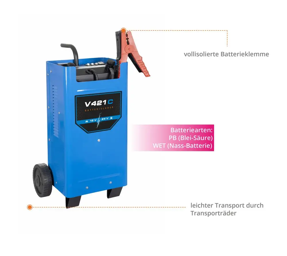 G√ºde G√ºde Acculader V 421 C snelstarter 20 -  800Ah