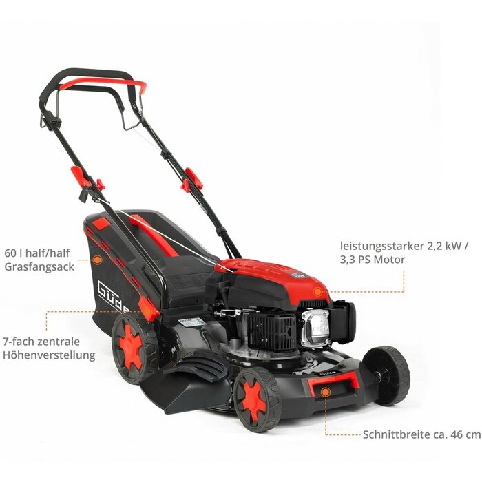 G√ºde G√ºde Benzine Grasmaaier 464.3 R Big Wheeler