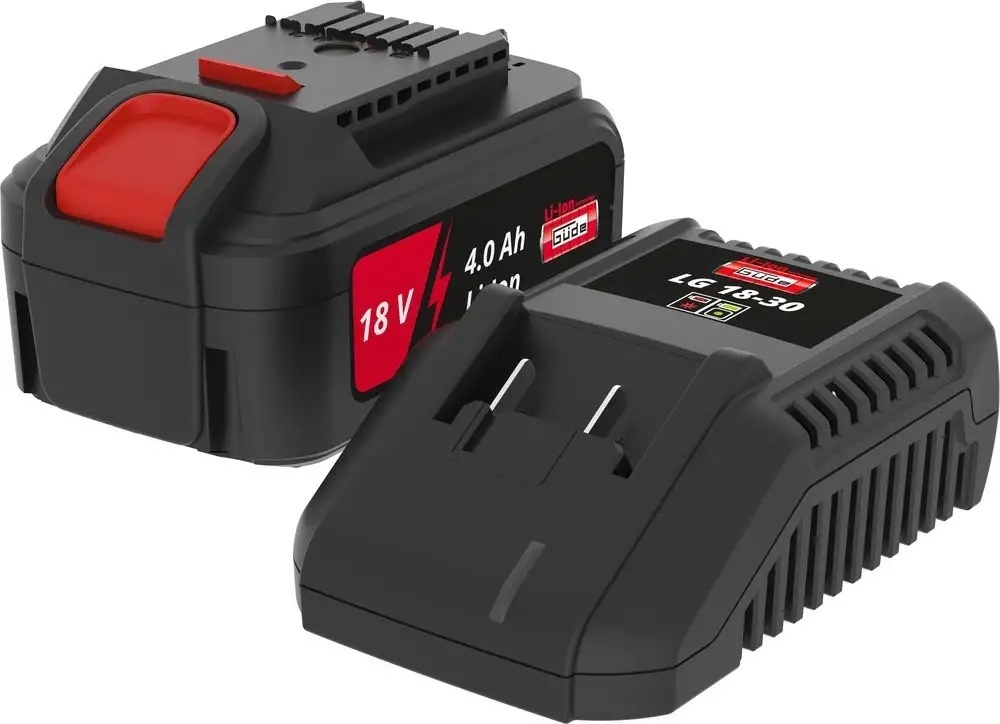 G√ºde G√ºde Accu starterkit LGAP 18-3040 - 4,0 Ah accu & lader