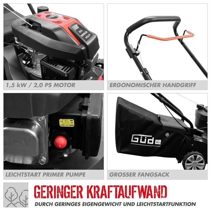 G√ºde G√ºde Benzine Grasmaaier Eco Wheeler 412.2 P - 2PK