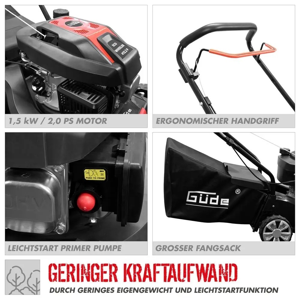 G√ºde G√ºde Benzine Grasmaaier Eco Wheeler 412.2 P - 2PK