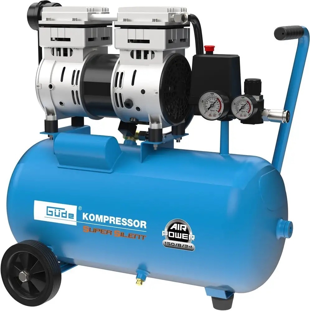 G√ºde G√ºde Geluidsarme Compressor 150/8/24 SILENT - 24 Liter