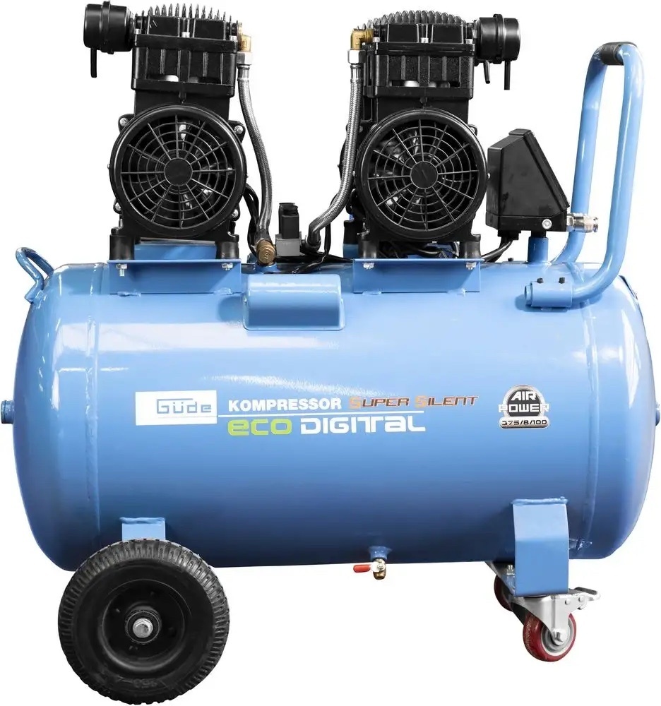 G√ºde G√ºde Geluidsarme Compressor 375/8/100 ED-SILENT - 100 Liter