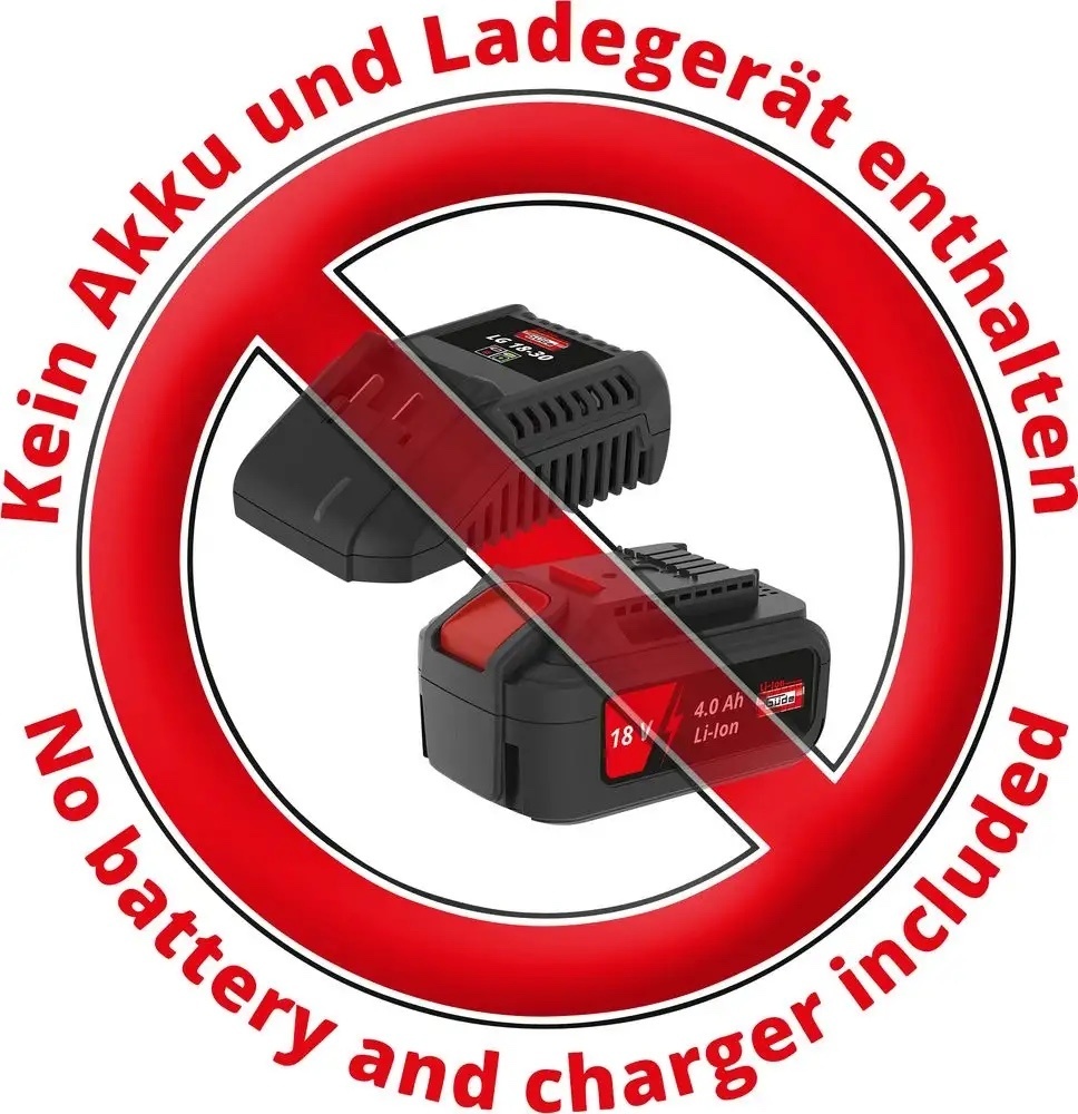 G√ºde G√ºde Accu kettingzaag KS 18-0 - zonder accu & lader