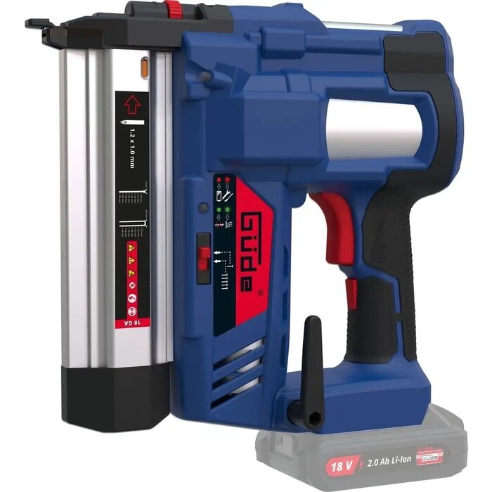 G√ºde G√ºde Accu nietmachine en spijkerapparaat KN 18-0 - (zonder accu&lader)