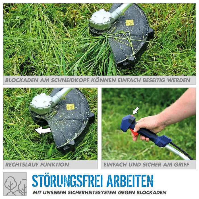 G√ºde G√ºde FS 36-302-30 Accu Bosmaaier - 18V E¬≥  Inclusief (2x)Accu & lader