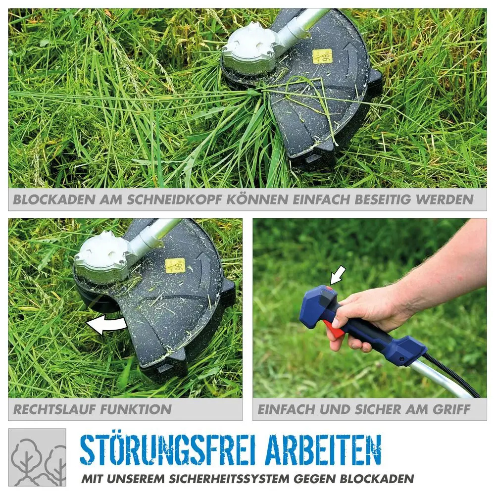 G√ºde G√ºde FS 36-302-30 Accu Bosmaaier - 18V E¬≥  Inclusief (2x)Accu & lader