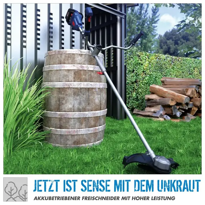 G√ºde G√ºde FS 36-302-30 Accu Bosmaaier - 18V E¬≥  Inclusief (2x)Accu & lader