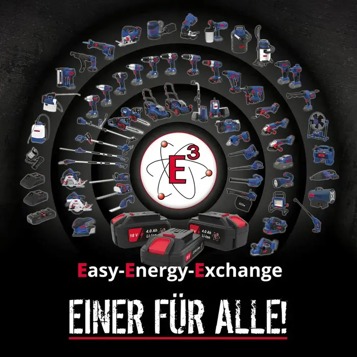 G√ºde G√ºde FS 36-302-30 Accu Bosmaaier - 18V E¬≥  Inclusief (2x)Accu & lader