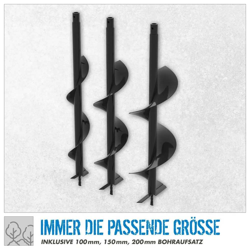 G√ºde G√ºde GE 1450.1 Benzine Grondboor - 2 PK