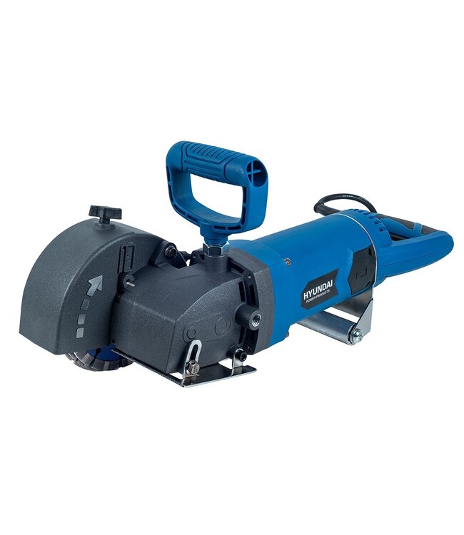 Muurfrees  HY-WC2400 - 2400W 135 mm | Inclusief 5 Diamantschijven | 38 mm Freesdiepte