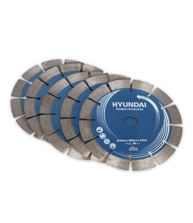 Muurfrees  HY-WC2400 - 2400W 135 mm | Inclusief 5 Diamantschijven | 38 mm Freesdiepte