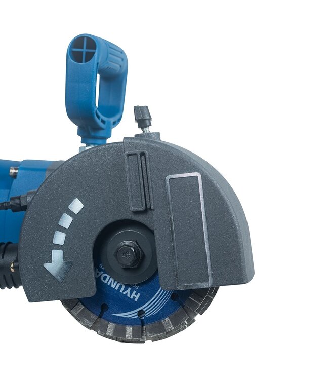 Muurfrees  HY-WC2400 - 2400W 135 mm | Inclusief 5 Diamantschijven | 38 mm Freesdiepte