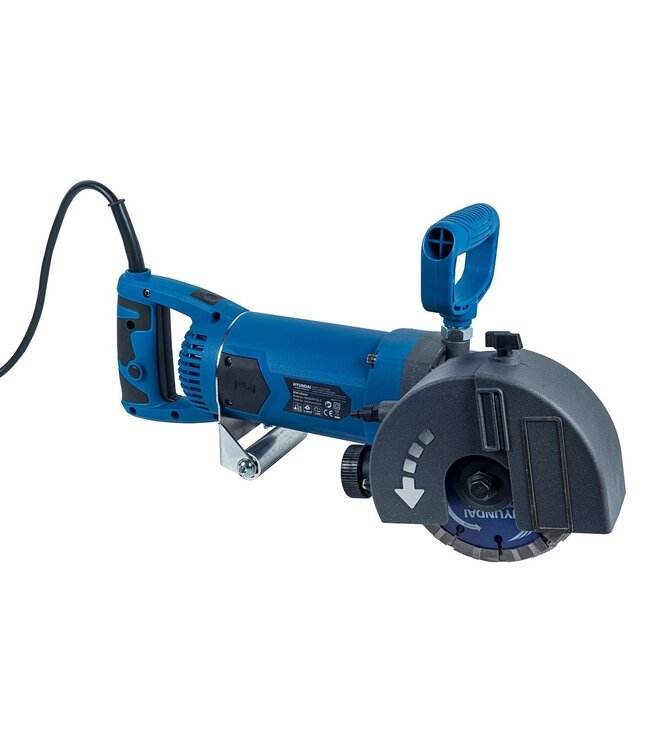 Muurfrees  HY-WC2400 - 2400W 135 mm | Inclusief 5 Diamantschijven | 38 mm Freesdiepte