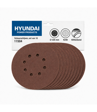 Hyundai Schuurschijven Ø 225 mm K240 – Set van 10 – 11504