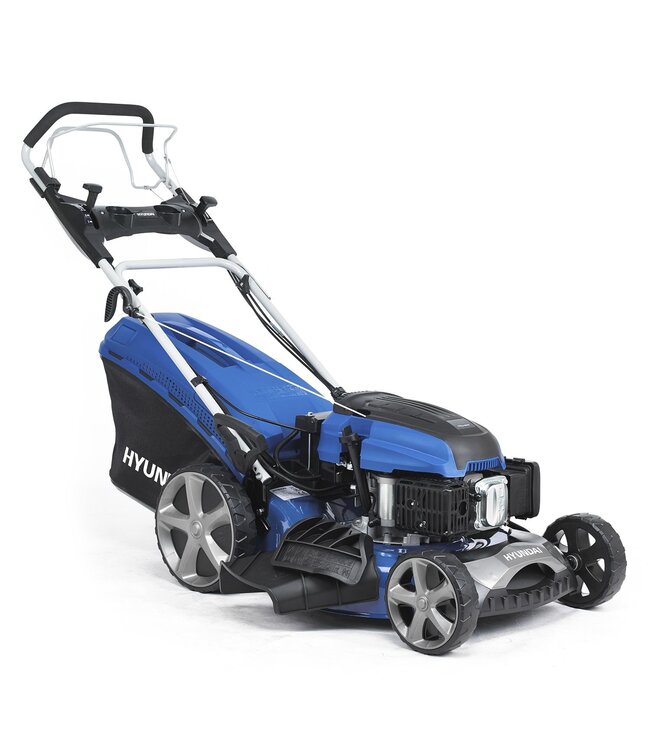 Hyundai Benzine Grasmaaier 196cc 51 cm – Elektrische Start en Zelfrijdend - HY-LM196-510SE