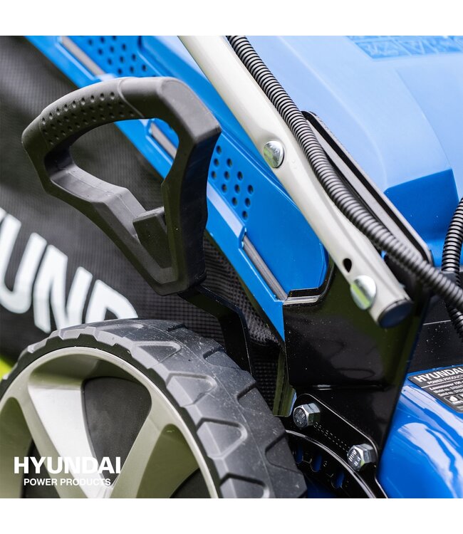 Hyundai Benzine Grasmaaier 196cc 51 cm – Elektrische Start en Zelfrijdend - HY-LM196-510SE