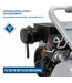 Hyundai 750 W Silent Compressor met 8 Liter Tank – 9 Bar, Olievrij en 49 dB(A) | SAC75008