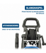 Hyundai 2400 Watt Elektrische Hogedrukreiniger – 195 Bar, Remote Control en Slanghaspel | HPW2400CRE
