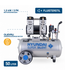 Hyundai 50 Liter Stille Compressor – 8 Bar, 232 l/min en Olievrij | SAC55753