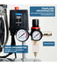 Hyundai 50 Liter Stille Compressor – 8 Bar, 232 l/min en Olievrij | SAC55753
