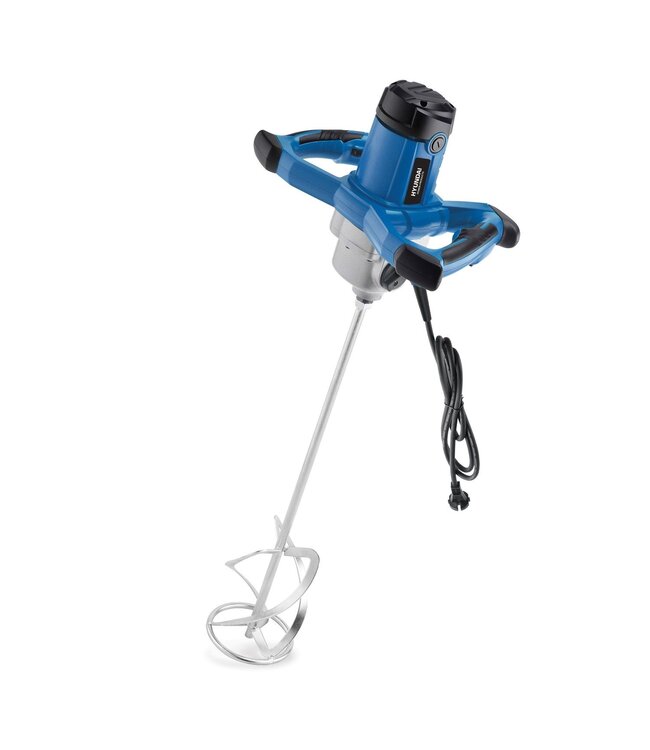 Hyundai 1800 Watt Verf- en Cementmixer – 2 versnellingen, Soft Start, Ø 140 mm | HY-MX1800