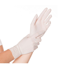 Gants en nitrile SAFE FIT sans poudre, blancs