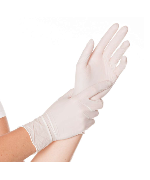 HygoNorm Gants en nitrile SAFE FIT sans poudre, blancs