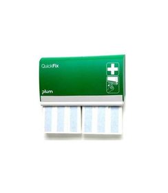 Distributeur de pansements PLUM Quickfix (bleu) long
