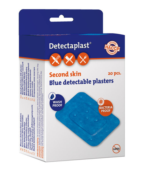 Detectaplast DETECTAPLAST second skin 5x7 cm/20 st