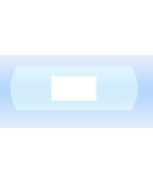 Protectaplast PROTECTAPLAST invisible 25 x 72 mm / 100 pièces